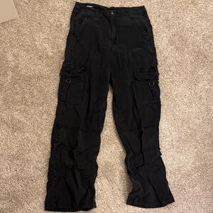 Black Cargo Pants